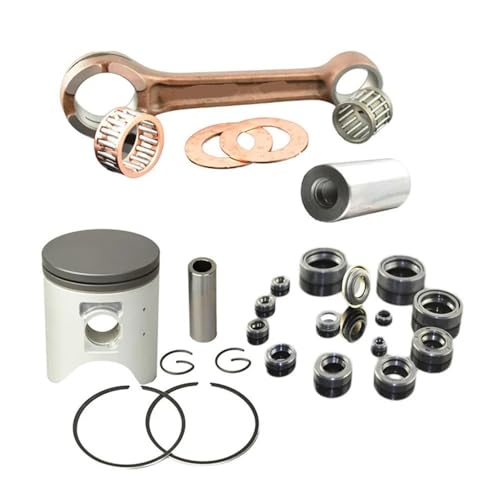 Racleur d'huile CRM250 et segments de piston de haute précision