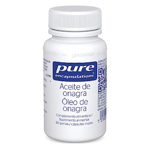 PURE ENCAPSULATIONS Aceite Onagra | Rico en Omega-6 GLA |Apoya el Bienestar de la Mujer | 60 Cápsulas Vegetales