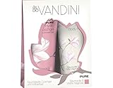 2-Pack Shower Gel & Body Lotion Set Imported From Germany 2 x 200ml Vegan Paraben Free Revitalizing Shower Gel with Hydrating Body Cream 'Pure' Scent with Magnolia Blossoms by aldo Vandini
