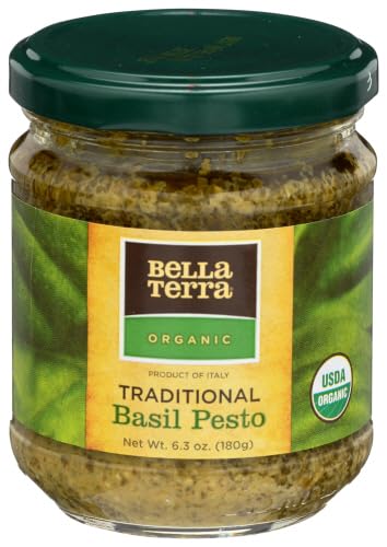 Bella Terra Pesto Garlic and Basil 6.3 oz (Pack of 6)