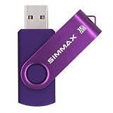 SIMMAX pamięć USB 5 szt. 16 GB pamięci Memory Stick obrotowa konstrukcja USB 2.0 dysk flash dysk kciuków pendrive (16 GB niebieski zielony czarny czerwony fioletowy)