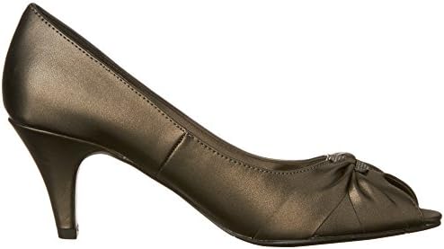 Easy Street Women'S Sunset Open-Toe Pump,Pewter Smooth,10 2A US | Image 5