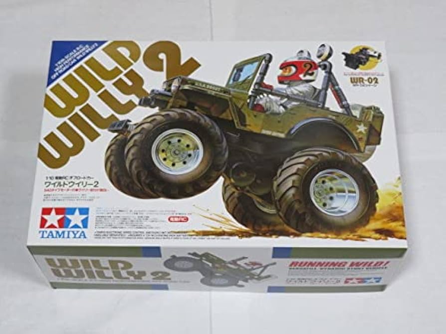 【未開封】タミヤ 1／ 10 電動RC組立キット ワイルドウイリー258242 Amazon.co.jp: タミヤ 1/10 電動RCカーシリーズ No.242 ワイルド