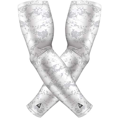 Image of B-Driven Sports Pro-Fit Compression Arm Sleeves - 1-Pair, 30+ Designs, Adult /Youth Sizes, for Athletic and General Purpose Use.