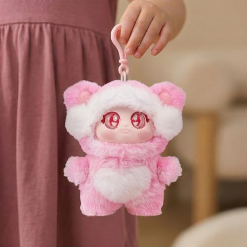 Image of Mirada Lunaria Vinyl Face Doll Soft Toy - 15cm | Cute Stuffed Doll for Kids & Girls | Super Soft, Cuddly & Gentle Plush | Ideal Gift for Birthday /Christmas /Diwali