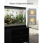 Fish Tank Stand 40 Gallon: Sturdy Aquarium Stand with Accessories Storage - Metal Tank Stands Table for 40-50 Gallon Reptile Breeder Turtle Terrarium - 36.6"x18.8" Weight Capacity 660 lbs - Image 3