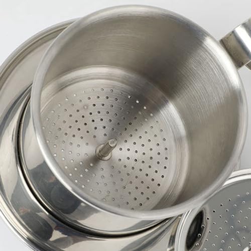 Cafetera vietnamita de filtro de goteo simple para baristas y amantes del café intenso 6