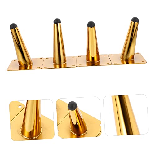 Patas de sofá oro de diseño estilizado y alta resistencia para proyectos de bricolaje 7
