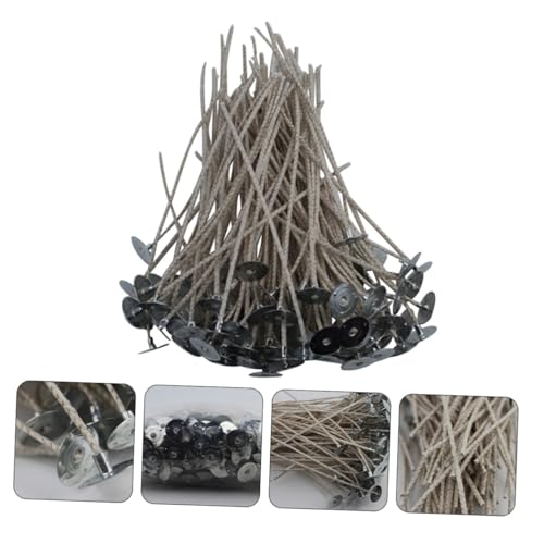 200 mechas de algodón para velas DIY 5.91 in miniatura 5