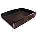 Artistic Sustainable Bamboo Curves Letter Tray 8.5 x 11 Inches, Black Coffee (ART11002C)