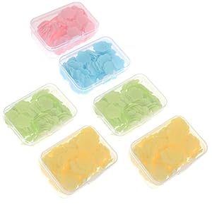 DOITOOL 6 stks Reizen Zeepvellen Draagbare Wegwerp Papier Zeepvellen Outdoor Hand Wassen Zeep voor Thuis Reizen…