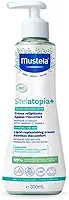 Mustela Stelatopia+ Hidratante Relipidante Antiprurido 300 ml - Hidratação Imediata e Profunda para Peles Secas e Extremamente Secas Seguro Para Bebês, Crianças e Adultos - Sem Fragrância - Stelatopia