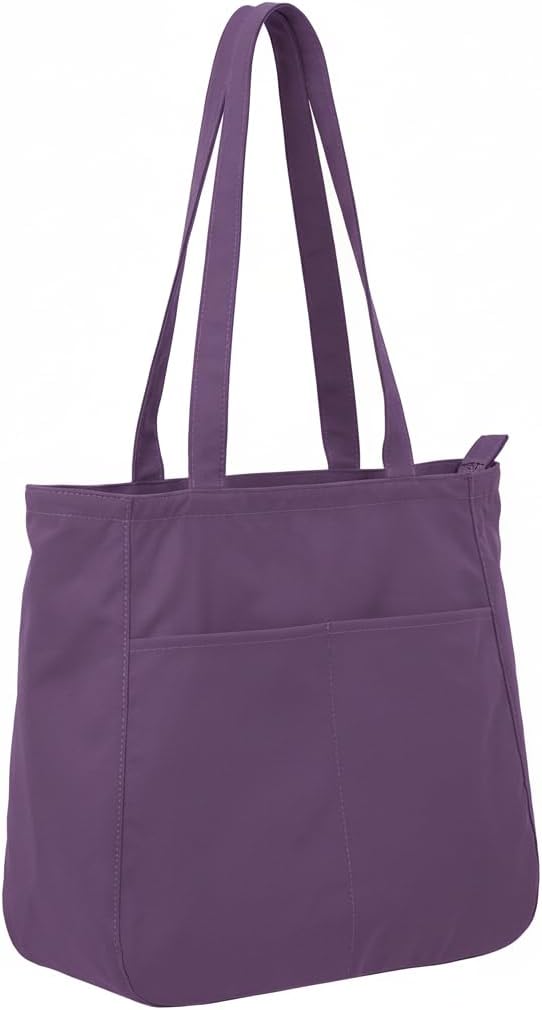 Lily queen Tote Bag for Women Lightweight Shoulder Bag with Zipper Travel Handbags Pockets