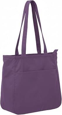 Lily queen Tote Bag for Women Lightweight Shoulder Bag with Zipper Travel Handbags Pockets