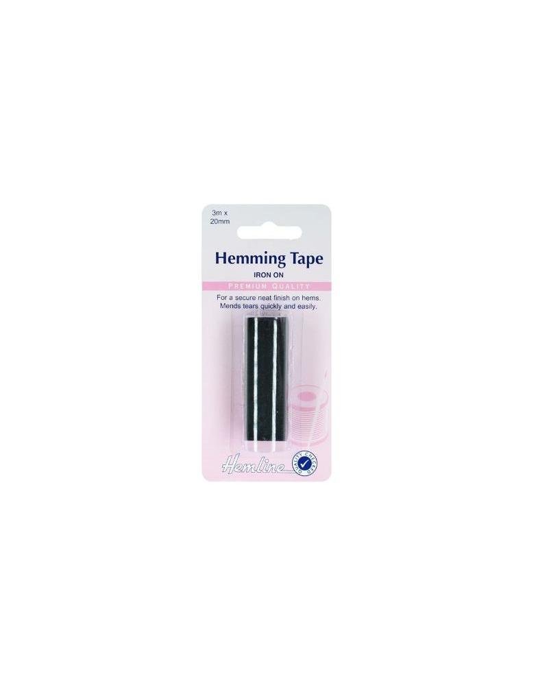 Hemline Nastro Orlo Termoadesivo 20 Mm X 3 M - Striscia Ripara Orli In Poliestere/Cotone - Lavabile In Lavatrice - 4