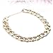 HOMOBABE Necklace Fashionable Chain Jewelry for Small Dogs Cats Cool Pendant Design for Parties Photo Props Durable Metal Pet Jewelry Great Idea