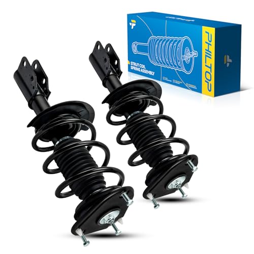 Image of PHILTOP Front Complete Struts Assembly with Coil Spring For 1998-2005 Buick Park Avenue 1998-1999 Buick Riviera 171665 * 2-Quick Loaded Suspension‌