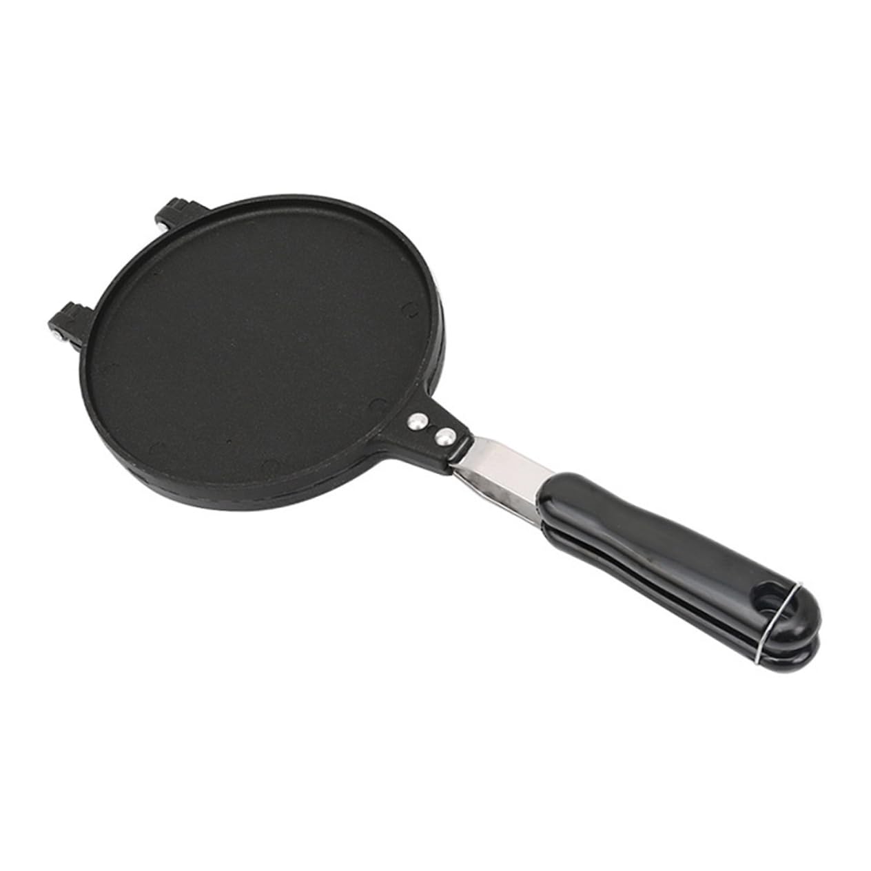 Molde para Rollitos de Huevo Antiadherente de Aleación de Aluminio Reutilizable para Uso Doméstico Tamaño Pequeño y Color Negro