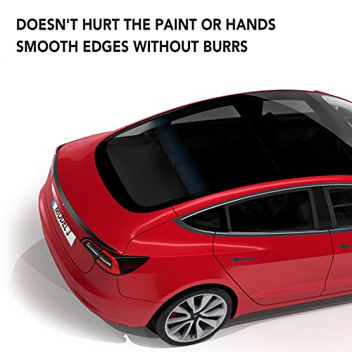 Basenor 2016-2023 Tesla Model 3 Performance Spoiler Original Trunk Wing Abs Matte Black Gen 2 #TOP6