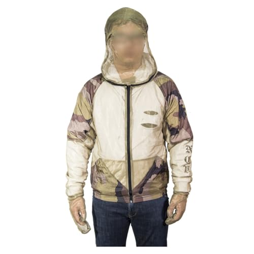 Ciieeo Traje Protector Antimoscas y Mosquitos de Malla Ultrafina 3 Piezas Unisex Chaqueta, Guantes y Pantalones para Camping al Aire Libre