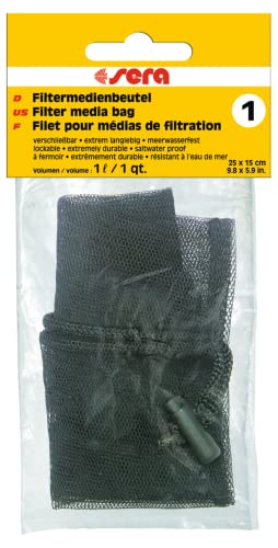 Sera Filet pour Média de Filtration pour Aquariophilie 1 L