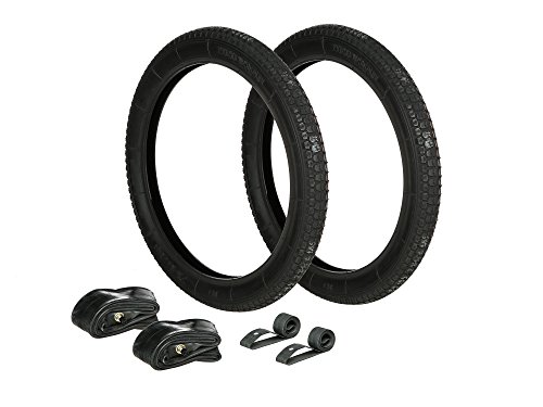 Set: 2x Reifen 2.25 x 20 (2.25x16) Heidenau M3 Profil + 2x Schläuche + 2x Felgenband
