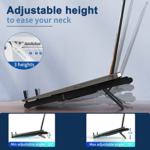 Foldable-Laptop-Cooling-Pad-Portable-Laptop-Cooler-with-3-Heights-Adjustable-Support-up-to-17-Laptops-Easy-to-Carry-Around