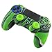 Produktbild Upxiang PS4 Controller Schutz-Hülle, Weiche Camouflage Silikonhülle Griffe Skin Grip Schutzhülle für PlayStation 4 PS4 Controller (Grün)