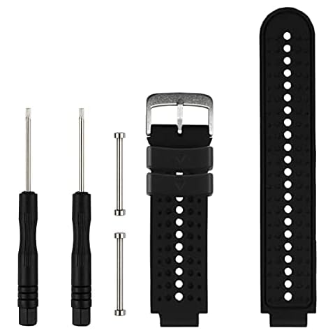 honecumi Replacement for Garmin Forerunner 735XT Watch Strap, Wristband for Garmin Forerunner 220/ 230/ 235/ 620/ 630 Running Watch, Bands for Garmin Approach S20 S5 S6 Golf Smart Watch Straps Cover
