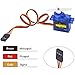 Miuzei 5 Pcs SG90 9G Micro Servo Motor Kit for RC Robot Arm/Hand/Walking Helicopter Car Boat Control with Cable, Mini Small Servos for Arduino Project