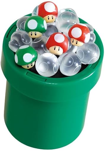 Epoch Games Super Mario Mushroom Mania Balancing Game، Tabletop Skill and Action Game، Ages 4+