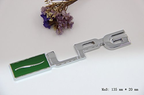 E836 LPG Emblema Badge auto adesivo in metallo Car Sticker