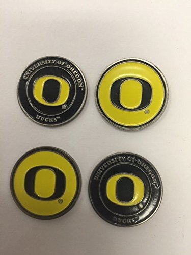Oregon Ducks Golf Ball Markers 4-Pack
