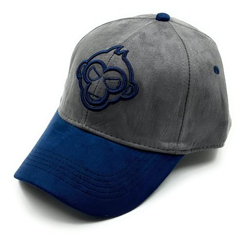 Image of Dual Tone Suede Cap for Mens and Women