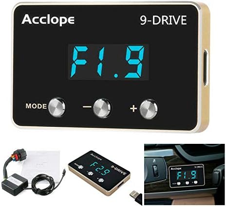 Miniatura 4 de Mallofusa Controlador electrónico universal del acelerador de 9 modos, acelerador de pedal de conducción inteligente, ajuste eficiente de
