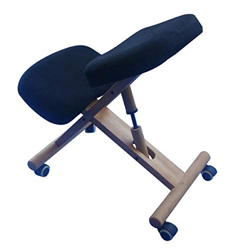Autopeck Massage Comfort Ergonomic Wooden Kneeling Chair Posture Thick Cushion Seat With Height Adjustable Suitable For Home And Office #TOP1