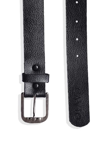 Image of CAVIO Boys Stretchable Solid Regular Fit Trousers with Belt