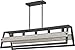 Quoizel SLG540DO Starling Industrial Farmhouse Island Chandelier, 5-Light 500 Watts, Distressed Iron