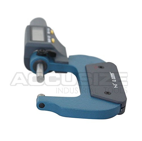 Accusize Industrial Tools 1-2''/25-50mm x 0.00005'' 2 Keys Electronic Digital Outside Micrometer, mm/Inch, Metric/Imperial, Md71-0002 by Accusize Industrial Tools - Image 7