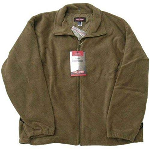 Image of Tru-Spec Men's Polar Fleece Jacket - Warm & Lightweight Outerwear for Outdoor Adventures, Versatile Casual Coat