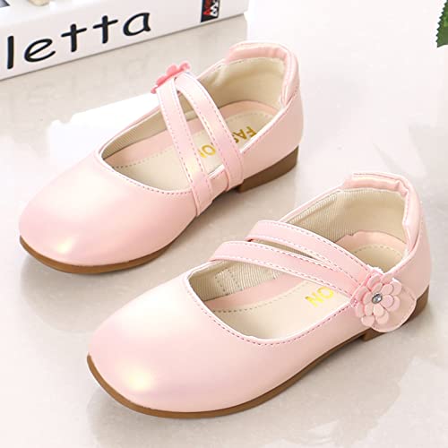 Slip on Toddler Girl Shoes Small Leather Shoes Single Shoes Children Dance Shoes Girls Size 3 Toddler Shoe Girl3