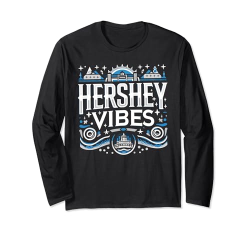 HERSHEY Vibes Camiseta Ciudad Simple HERSHEY Manga Larga