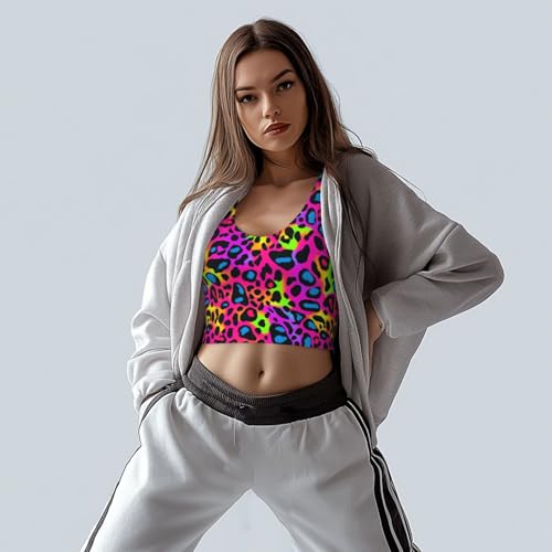 Sports Bras for Women - Built in Bra Tank Tops Longline Wirefree Workout Running Bra with Removable Pads4