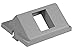 Hubbell IM1KA15GY iSTATION Unloaded Module, Angled, 1 Port, 1.5 Unit, Gray