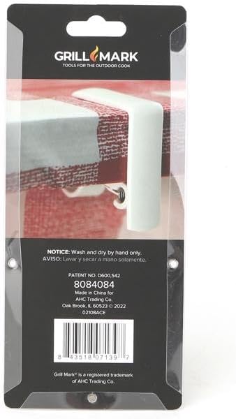 Miniatura 2 de 8084084 Mr. Bar-B-Q - Abrazaderas clásicas de plástico blanco, 4 piezas