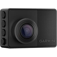 Garmin – Garmin Dash Cam 67W, 1440p and Extra-Wide 180-degree FOV, Mo