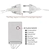 One94Store 12 Diya LED Curtain String Lights – 138 LEDs, 8 Flashing Modes, Warm White Copper Wire Decorative Lights for Diwali, Christmas, Wedding, Home & Patio (Pack of 1) #5