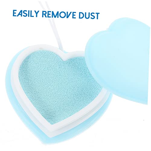 NUOBESTY 4piezas Macarrón Forma De Corazón para Limpiar Pantalla Toallitas Limpiadoras De Lentes Paños De Limpieza para Dispositivos Electrónicos Herramienta para Limpiar Anteojos - imagen 8