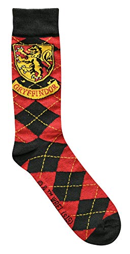 Harry Potter Argyle Men's Crew Socks