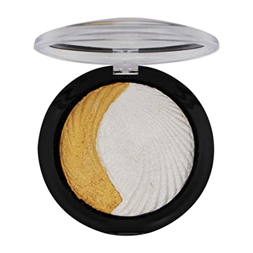 Image of FASHION COLOUR Dual Face Powder & Blusher | Easy Blend | Highly Pigmented | Natural Glow | Face Makeup Blush For Cheekbones & Highlighting | Face Blusher For All Skin Tones | Shade 01